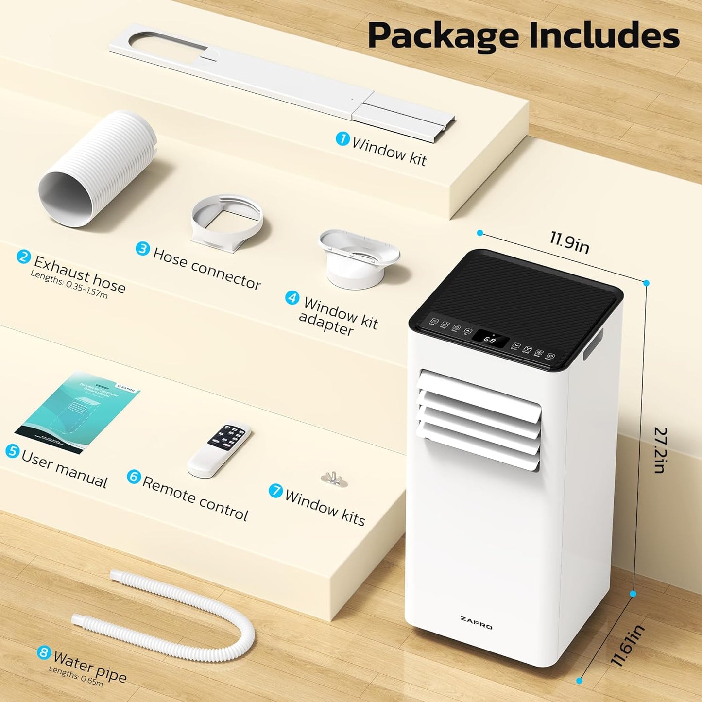 10,000 BTU Portable Air Conditioner